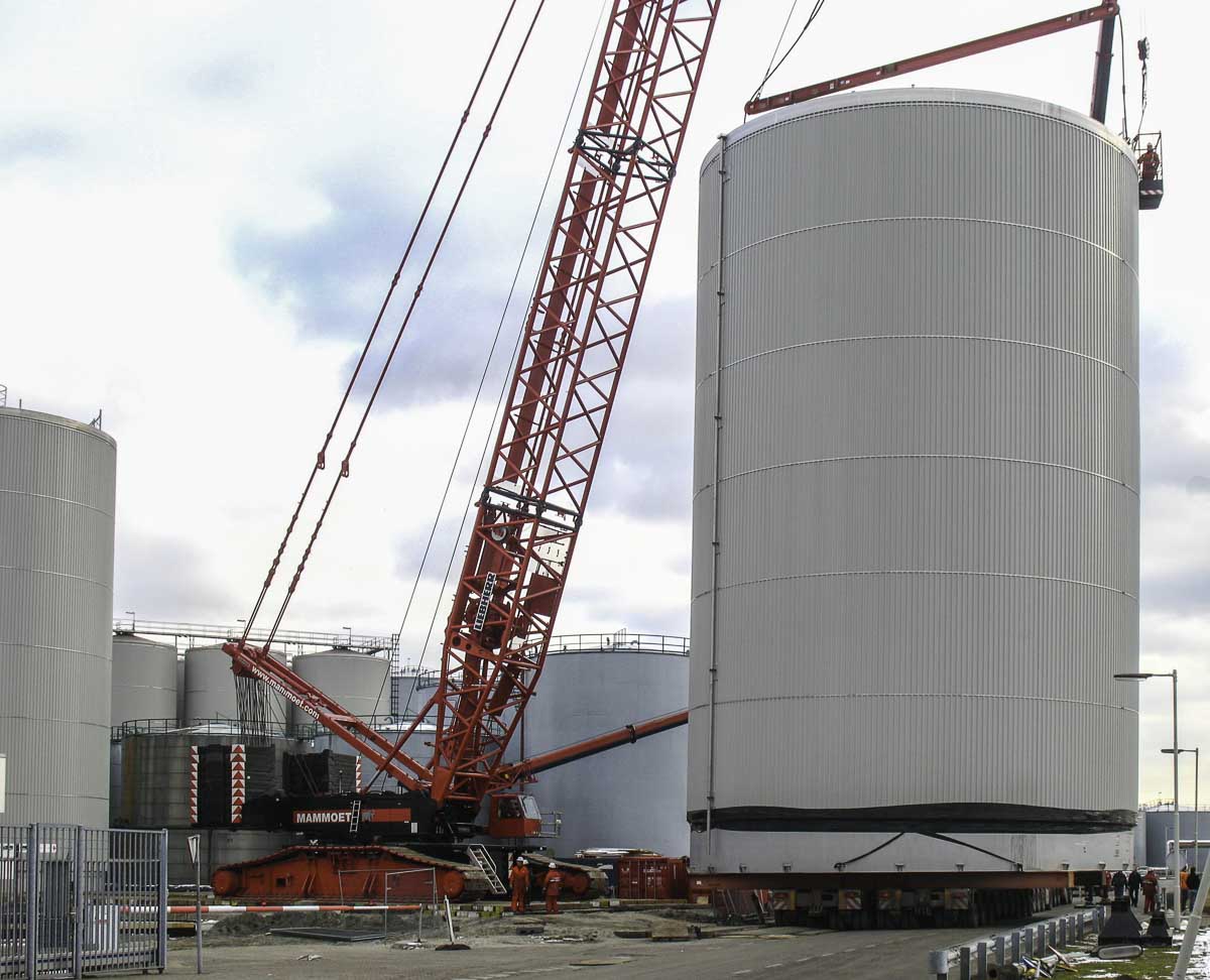 LR 1750 crawler crane | Mammoet equipment