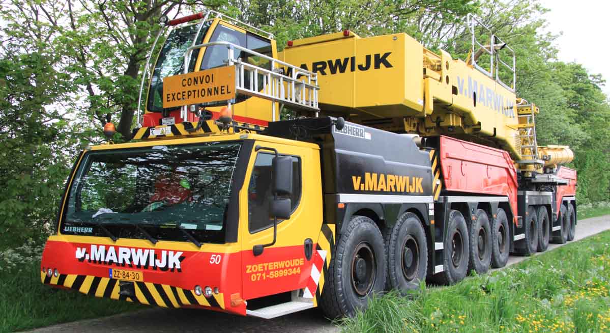 Liebherr LTM 11200-9.1 - Van Marwijk :: www.trucks-cranes.nl