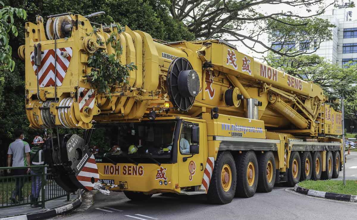 WSI Liebherr LTM 1500-8.1 Mobile Crane 'Ainscough' by Cranes