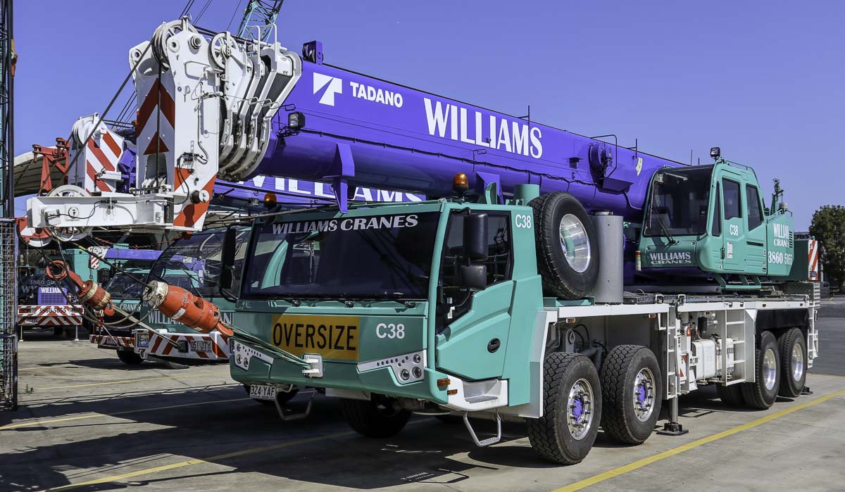 Tadano GT-600EL - Williams Cranes :: www.trucks-cranes.nl Tadano GT-600EL - Williams Cranes :: www.trucks-cranes.nl